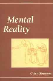 Cover of: Mental reality by Galen Strawson