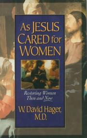 Cover of: As Jesus cared for women: restoring women then and now