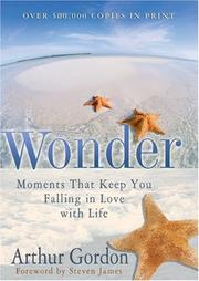 Cover of: Wonder by Arthur Gordon