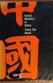 Social mobility in China cover