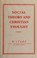 Cover of: Social theory and Christian thought