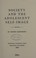 Cover of: Society and the adolescent self-image