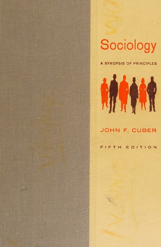 Sociology, a synopsis of principles (ACC Sociology series)