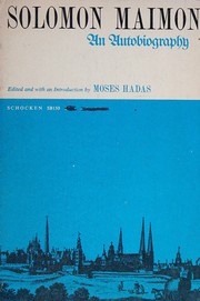 Cover of: Solomon Maimon by Solomon Maimon, Solomon Maimon