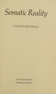 Cover of: Somatic reality