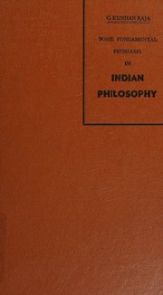 Cover of: Some fundamental problems in Indian philosophy