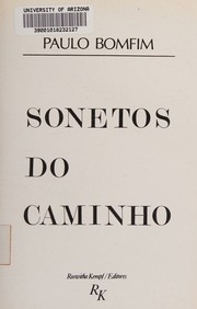 Cover of: Sonetos do caminho
