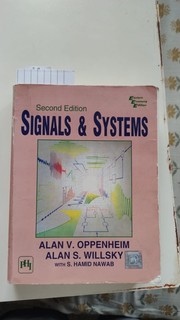 Cover of: Signals & Systems by Alan V. Oppenheim, Alan S. Willsky