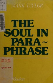 Cover of The soul in paraphrase by Taylor, Mark