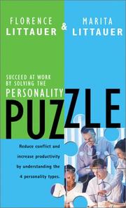 Cover of Personality Puzzle by Florence Littauer