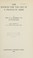 Cover of: The sources for the life of S. Francis of Assisi
