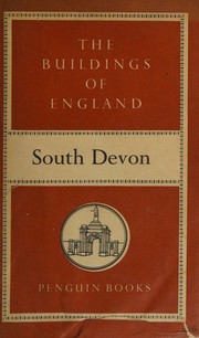 Cover of: South Devon (His The buildings of England, BE5)