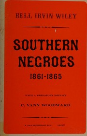 Cover of: Southern Negroes 1861-1865