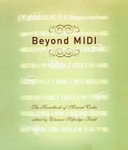Cover of: Beyond MIDI: the handbook of musical codes