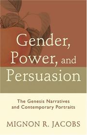 Cover of: Gender, Power, and Persuasion by Mignon R. Jacobs