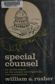 Cover of: Special counsel