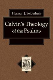Cover of: Calvins Theology of the Psalms