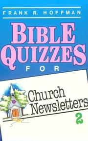 Cover of: Bible Quizzes for Church Newsletters