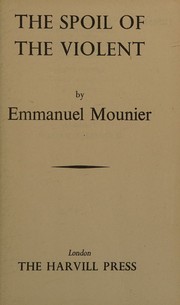 Cover of: The spoil of the violent