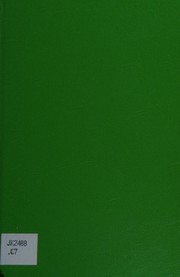 Cover of: State legislative systems by Wilder Crane, Wilder Crane
