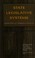 Cover of: State legislative systems