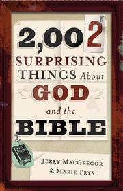 Cover of: 2002 surprising things about God and the Bible