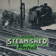 Cover of Steam shed portrait by h. g. forsythe