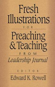 Cover of: Fresh Illustrations for Preaching and Teaching: From Leadership Journal