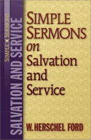 Cover of: Simple Sermons on Salvation and Service (Simple Sermons)