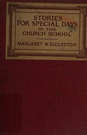 Cover of: Stories for special days in the church school