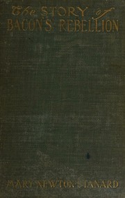 Cover of: The Story Of Bacon's Rebellion