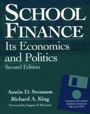 Cover of: School finance by Austin D. Swanson