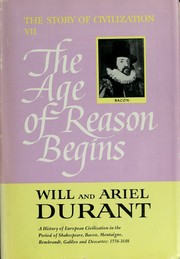 Cover of: The age of reason begins