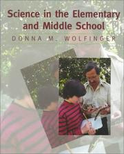 Cover of: Science in the elementary and middle school