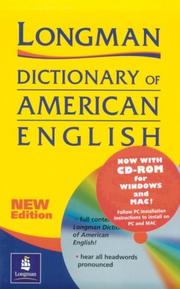 Cover of: Longman Dictionary of American English (Dictionary (Longman)) | Longman