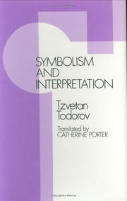 Cover of: Symbolism and interpretation