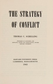 Cover of: The strategy of conflict