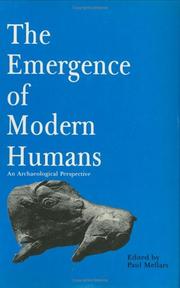 Cover of: The Emergence of modern humans by edited by Paul Mellars.