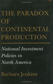 Cover of: The paradox of continental production | Barbara Jenkins