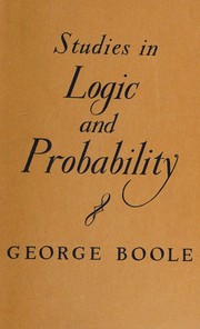 Cover of: Studies in logic and probability