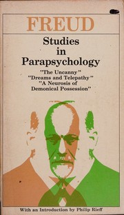 Cover of: Studies in parapsychology