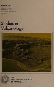 Cover of: Studies in volcanology: a memoir in honor of Howel Williams.