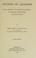 Cover of: Studies of Arianism