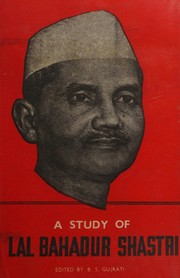Cover of: A study of Lal Bahadur Shastri