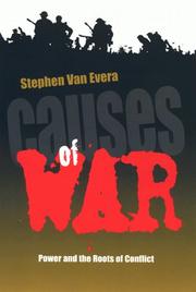Causes of war by Stephen Van Evera