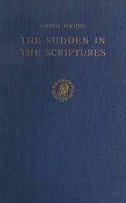 Cover of: The sudden in the Scriptures