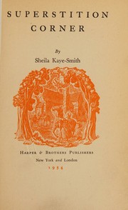 cover of Superstition corner