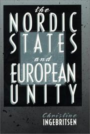 Cover of: The Nordic states and European unity by Christine Ingebritsen
