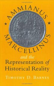 Cover of: Ammianus Marcellinus and the representation of historical reality