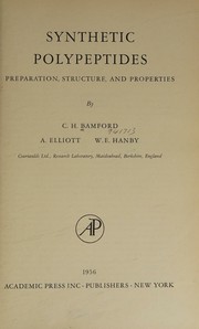 Cover of Synthetic polypeptides by c. h. bamford